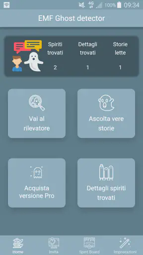 Ghost Finder chat italiano screenshot