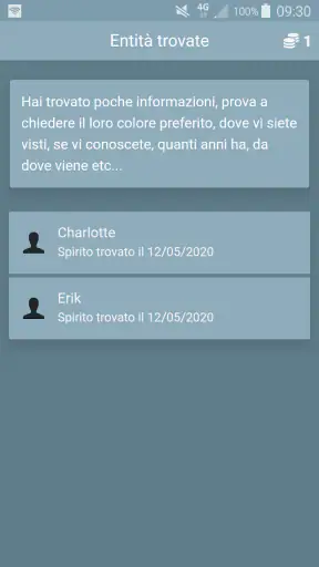 Ghost Finder chat italiano screenshot
