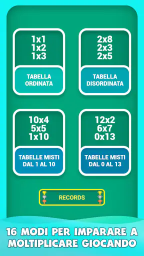Giochi di tabelline divertenti screenshot