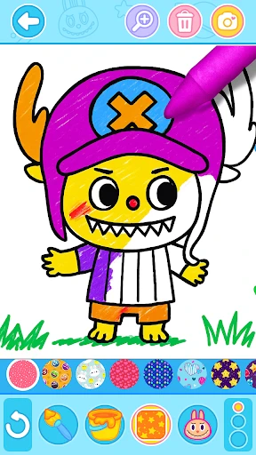 Gioco da colorare labubu screenshot