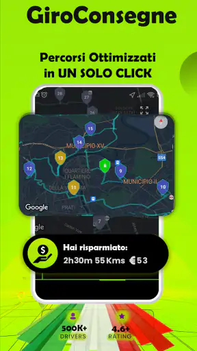 GiroConsegne Mappa Percorsi screenshot