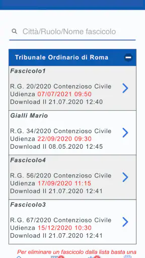 Giustizia Civile screenshot