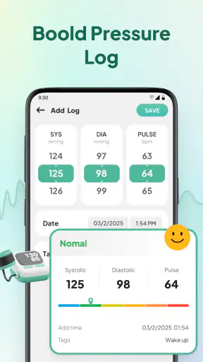 Glicemia: Pressione sanguigna screenshot