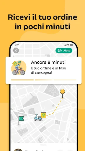 Glovo Cibo a domicilio e altro screenshot