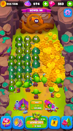 Goblins Wood: Tycoon Idle Game screenshot