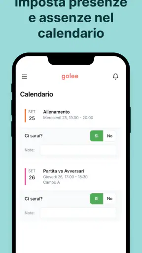 Golee screenshot