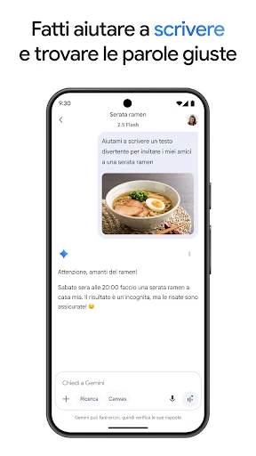 Google Gemini screenshot