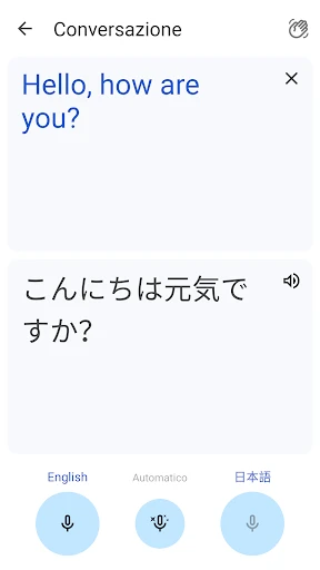 Google Traduttore screenshot
