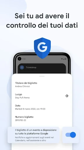 Google Wallet screenshot
