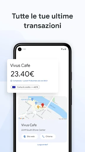 Google Wallet screenshot