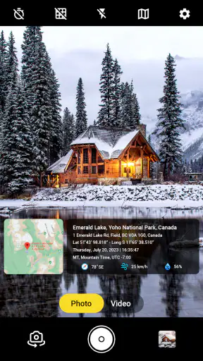 GPS Camera - GPS Map screenshot