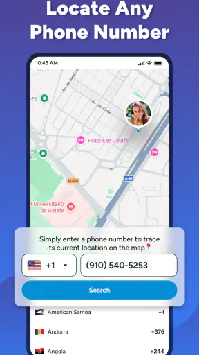GPS Location Phone Tracker screenshot