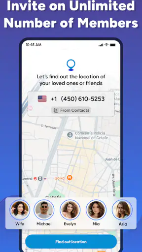 GPS Location Phone Tracker screenshot