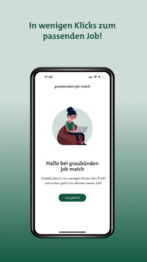 graubünden job match screenshot
