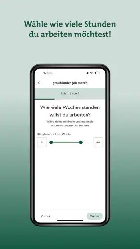 graubünden job match screenshot