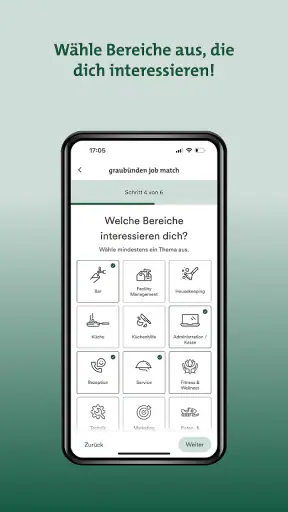 graubünden job match screenshot