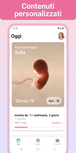 Gravidanza +| Maternità App screenshot