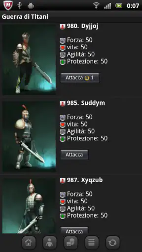 Guerra di Titani screenshot
