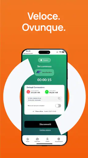 HakunaVPN screenshot