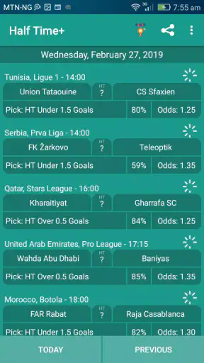 Half Time Plus screenshot
