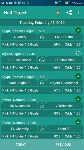 Half Time Plus screenshot