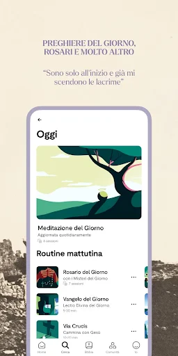 Hallow: Preghiera, Meditazione screenshot