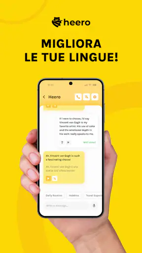 Heero - Parla 5 lingue screenshot