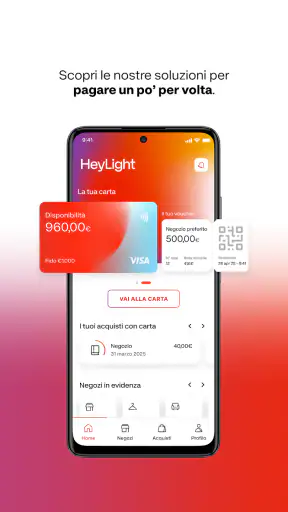 HeyLight - Paga a rate screenshot