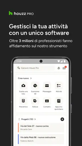 Houzz Pro screenshot