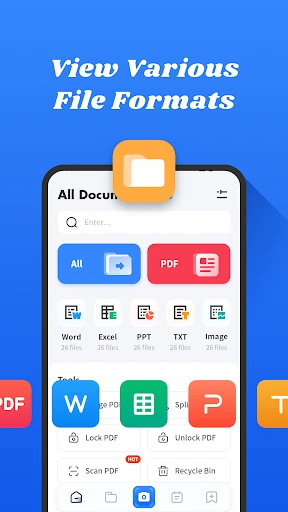 Hub di tutti i documenti screenshot