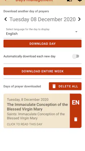 iBreviary screenshot