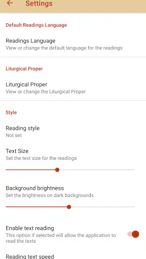 iBreviary screenshot