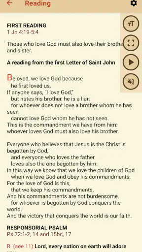 iBreviary screenshot