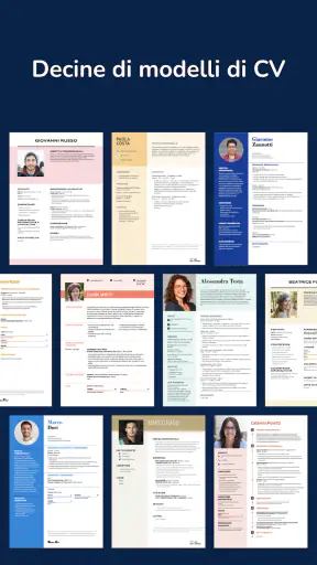 Il CV Perfetto: CV builder screenshot