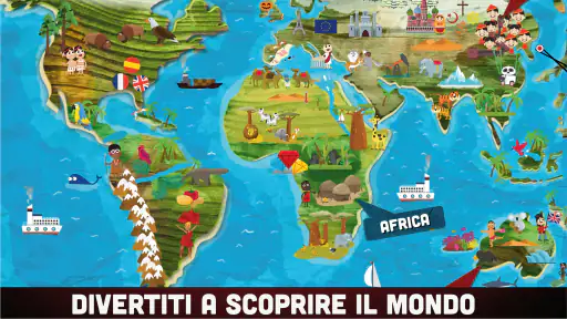 Il mio primo Atlante del Mondo screenshot