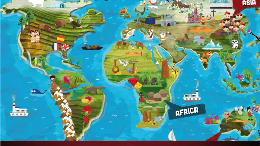 Il mio primo Atlante del Mondo screenshot