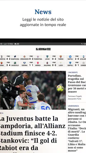 Il Secolo XIX screenshot