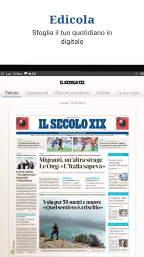 Il Secolo XIX screenshot