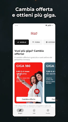 iliad screenshot