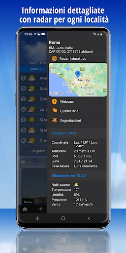 iLMeteo: previsioni meteo screenshot