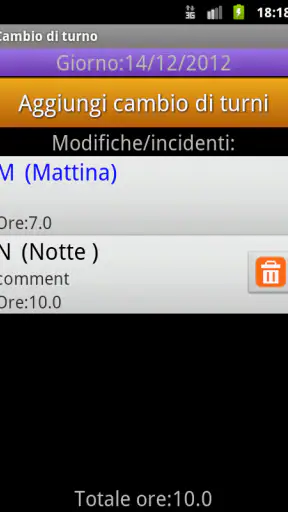 IlMioTurno Pro screenshot