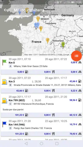 IlPieno2: La mia auto screenshot