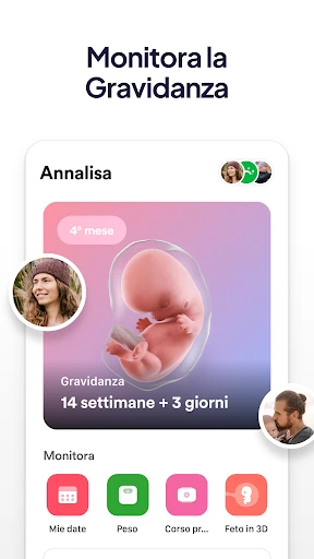 iMamma: gravidanza e maternità screenshot