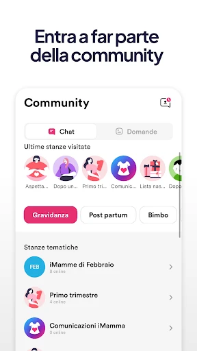 iMamma: gravidanza e maternità screenshot