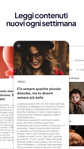 iMamma: gravidanza e maternità screenshot
