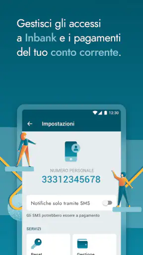 Inbank notify screenshot