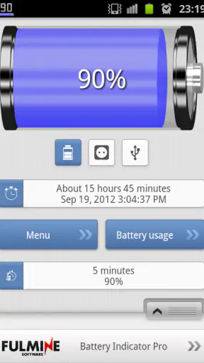 Indicatore di Batteria Pro screenshot