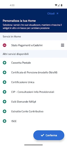 INPS Mobile screenshot