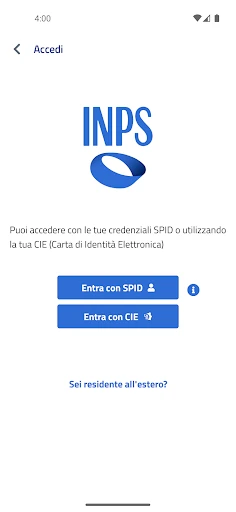INPS Mobile screenshot