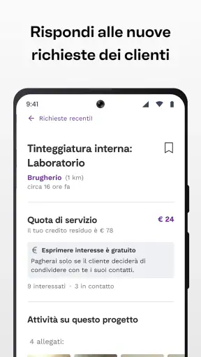 Instapro per professionisti screenshot